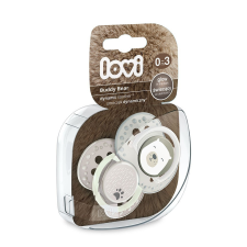 Lovi Dinamikus nyugtató cumi 2db (0-3 hónap) Buddy Bear cumi