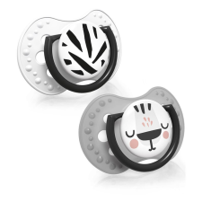  LOVI Szilikon cumi dinamikus Salt&amp;Pepper 6-18h 2 db cumi