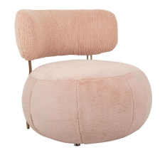 LOW TEDDY PINK fotel rózsaszínű bútor