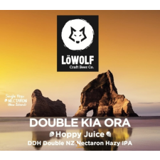  LöWOLF - HOPPY JUICE - DOUBLE KIA ORA (0,33L) (7.5 %) sör