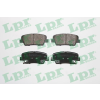 LPR fékbetétkészlet, tárcsafék LPR 05P1625