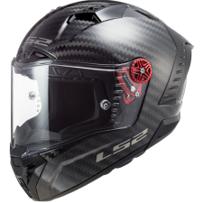 LS2 Beépített motoros sisak LS2 FF805 Thunder Karbon fekete bukósisak
