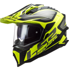 LS2 Enduro sisak LS2 MX701 Explorer Alter fekete-szürke-neon sárga bukósisak