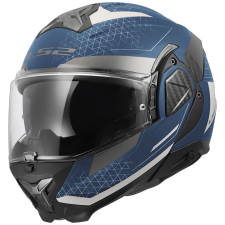 LS2 FF910 Advant II Astral hátrahajtható állú bukósisak matt kék-szürke bukósisak