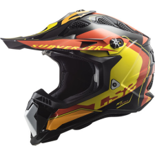 LS2 Helmets LS2 cross sisak - MX700 Subverter – fekete/sárga/piros bukósisak