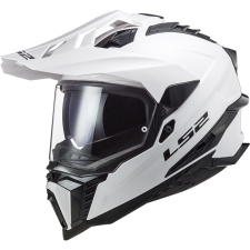 LS2 MX701 C Explorer Solid enduro bukósisak fehér bukósisak