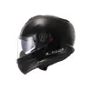 LS2 Strobe II bukósisak gloss black S