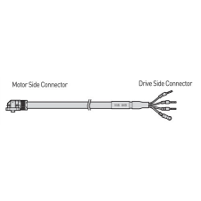 LS ELECTRIC APCS-PF10LSC Motor kábel flexibilis 10m L7C vezérlőhöz villanyszerelés