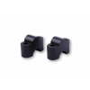 LSL Kormánytartók Ø22, 2mm +25mm Fekete