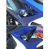 LSL Ütközésvédelmi Védőkészlet Szerelőkészlet GSXR1000 2007-hez, Vázra Szerelve, Alumínium Rögzítőlemezzel