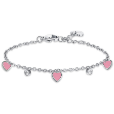 LUCA BARRA Girl's steel bracelet with heart kreatív és készségfejlesztő