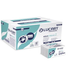 LUCART Aquastream kéztörlő Z hajtogatott fehér (864018) (L864018) higiéniai papíráru