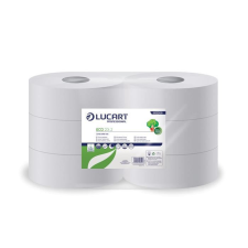 LUCART Eco toalettpapír, 2 rétegű 23cm fehér (812206) higiéniai papíráru