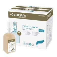 LUCART Folyékony szappan, utántöltő, 1 liter, LUCART "IDENTITY Premium", meleg narancs tisztító- és takarítószer, higiénia