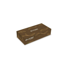 LUCART Kozmetikai kendő 2 rétegű 100 lap/doboz EcoNatural 100V Lucart_841073 havanna barna papírárú, csomagoló és tárolóeszköz