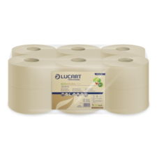 LUCART Toalettpapír 19 cm O 2rtg. natural Lucart ECONatural J jumbo, 160 m higiéniai papíráru