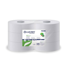 LUCART Toalettpapír, 2 rétegű, 165 m, 23 cm átmérő, LUCART, Eco, fehér (UBC12) higiéniai papíráru