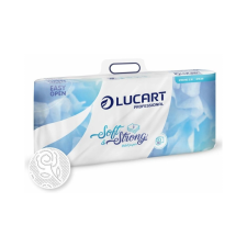 LUCART Toalettpapír 3 rétegű 120 lap/tekercs cellulóz hófehér 10 tekercs/csomag 3.10 Strong Lucart_811C08 higiéniai papíráru