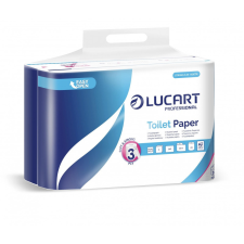 LUCART Toalettpapír 3 rétegű 140 lap/tekercs 100 % cellulóz hófehér 24 tekercs/csomag 3.24 Strong Lucart_811C78 tisztító- és takarítószer, higiénia