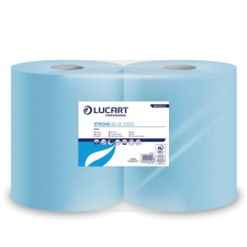 LUCART Törlőkendő, tekercses, 3 rétegű, LUCART, Strong Blue 3500 kék (UBC26) fürdőszoba kiegészítő