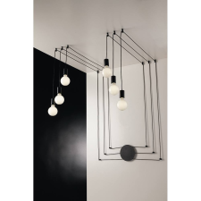 LUCE DESIGN I-Habitat-Pl6 Ner Luce Design függeszték világítás
