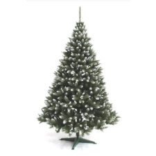 Lucfenyő ezüstberkenyével - 220cm műfenyő