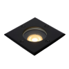 Lucide Biltin fekete talajba építhető kültéri lámpa (LUC-11800/01/30) GU10 1 izzós IP67