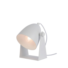 Lucide Chago fehér asztali lámpa (LUC-45564/01/31) E14 1 izzós IP20 világítás