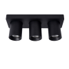 Lucide Nigel fekete mennyezeti spotlámpa (LUC-09929/15/30) GU10 (ES111) 3 izzós IP20