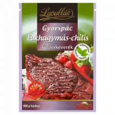  Lucullus fokhagymás-chilis gyorspác fűszerkeverék 35 g alapvető élelmiszer