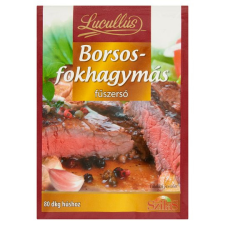  LUCULLUS FŰSZERSÓ BORSOS-FOKHAGYMÁS 28G alapvető élelmiszer