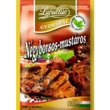 Lucullus négyborsos-mustáros gyorspác fűszerkeverék sütéshez, grillezéhez 37 g reform élelmiszer