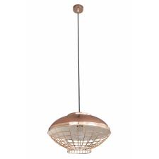  Lucy csillár fém búrával Réz 39x39x11 cm világítás