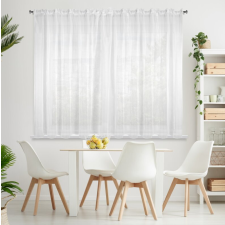  Lucy fényáteresztő függöny voile anyagból Fehér 350x150 cm lakástextília