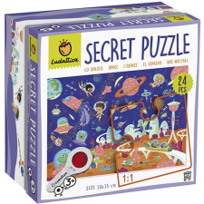 Ludattica Secret Puzzle with magnifying glass, Universe (74808) puzzle, kirakós