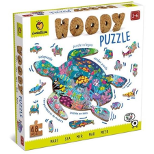 Ludattica Woody Sea, wooden puzzle, 48 pieces (21245) puzzle, kirakós