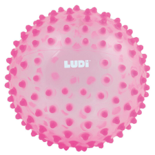 LUDI - Szenzoros labda - rózsaszín készségfejlesztő