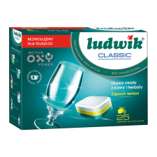 Ludwik mosogatógép tabletta Classic - 25db tisztító- és takarítószer, higiénia