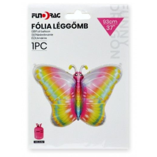  Lufi fólia pillangó színes 93cm 614360 party kellék