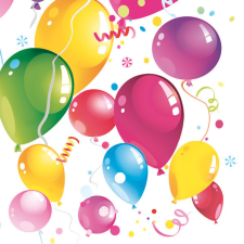  Lufis Party szalvéta 20 db-os 33x33 cm party kellék