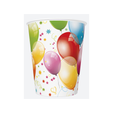  Lufis pohár 250 ml, 6 db/cs party kellék