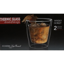 Luigi Bormioli Thermic Glass Whisky pohár, 32 cl, 2 db, 198021 ajándéktárgy