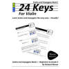 Lulu.com 24 Keys Scales and Arpeggios for Violin - Book 1 | Richard Moran