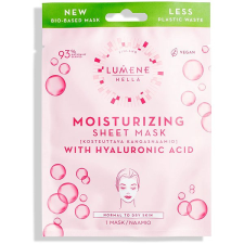 LUMENE Basic Cleansing Hella Moisturizing Sheet Mask, 1 db arcpakolás, arcmaszk