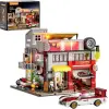  Lumibricks L9088 Street MOD Garage 1935 Darabos Építőjáték