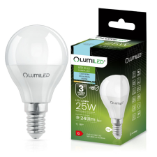 LUMILED Żarówka LED E14 P40 2,5W = 25W 249lm 6500K Zimna 180° LUMILED izzó