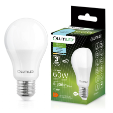 LUMILED Żarówka LED E27 A60 8W = 60W 806lm 6500K Zimna 260° LUMILED izzó