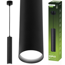 LUMILED Függesztett mennyezeti lámpa 29 cm-es spotlámpa GU10 LED SOPLO fekete LUMILED világítás