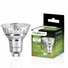 LUMILED GU10 LED izzó 6W = 50W 580lm 4000K semleges 38°-os üveg LUMILED izzó