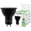 LUMILED GU10 LED izzó 6W = 60W 580lm 6500K hideg 120° fekete LUMILED